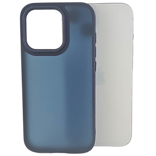 Husa de Protectie, Flippy, pentru iPhone 15 Pro, Satin Matte, din PC, Albastru