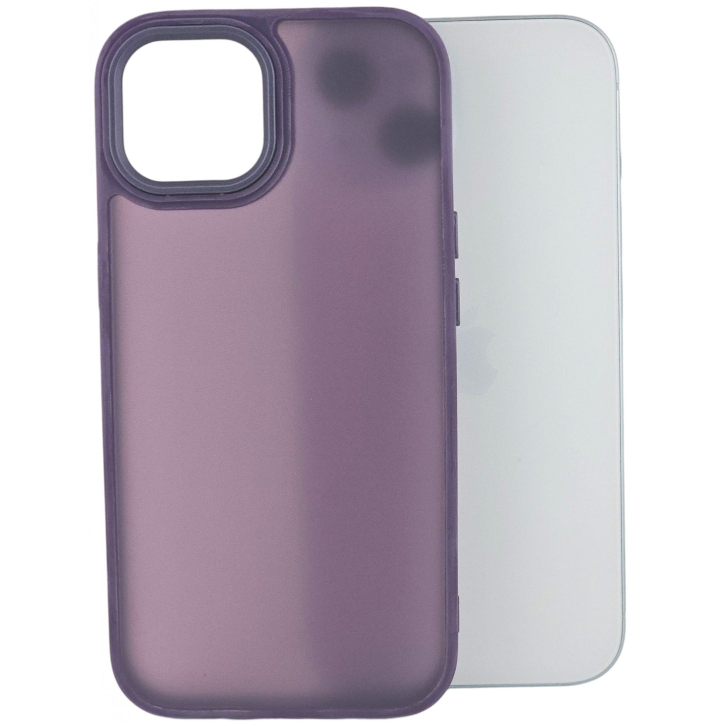Husa de Protectie, Flippy, pentru iPhone 15, Satin Matte, din PC, Mov