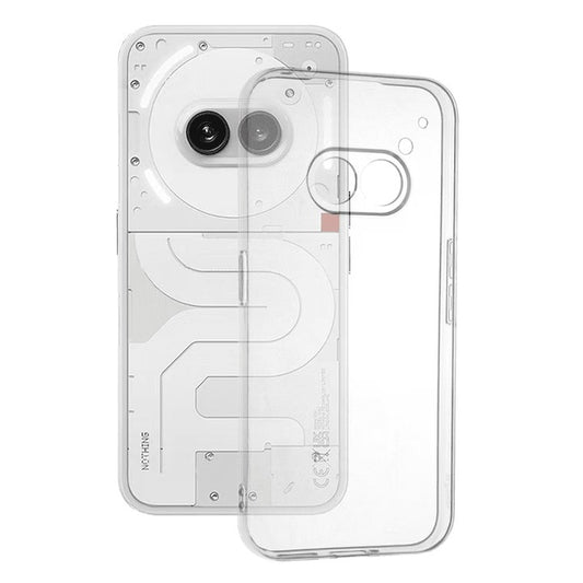 Husa de Protectie, Flippy, pentru Nothing Phone 2a, TPU Protect Plus, cu Dust Plug, Transparent