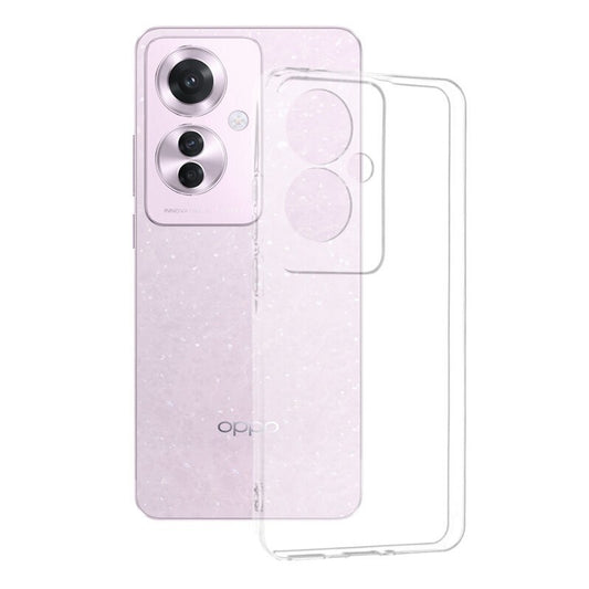 Husa de Protectie, Flippy, pentru Oppo Reno 11F, TPU Protect Plus, cu Dust Plug, Transparent