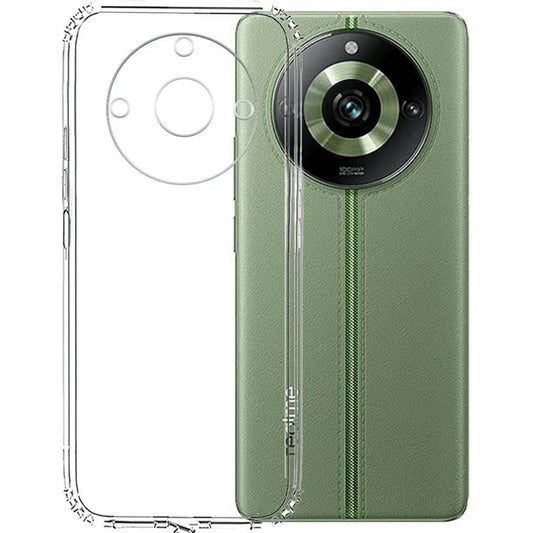 Husa de Protectie, Flippy, pentru Realme 11 Pro+, TPU Protect Plus, cu Dust Plug, Transparent