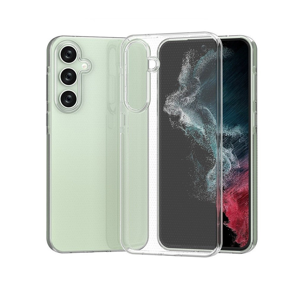 Husa Telefon, Flippy, Compatibila Samsung Galaxy A35 5G, Protect Plus TPU, 0.8-0.9 mm, Transparent