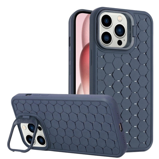Husa de Protectie TPU, Flippy, pentru Apple iPhone 14 Plus, 3D Cube, cu Inel, Protectie Camera, Antisoc, Antizgariere, Antialunecare, Acoperire Completa, Albastru