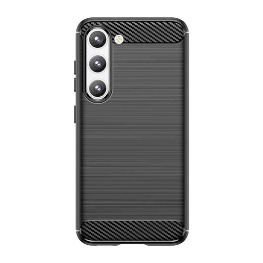 Husa Protectie, Flippy, Husa de Protectie pentru Samsung Galaxy A35 4G/5G, din TPU cu element de Carbon, Negru