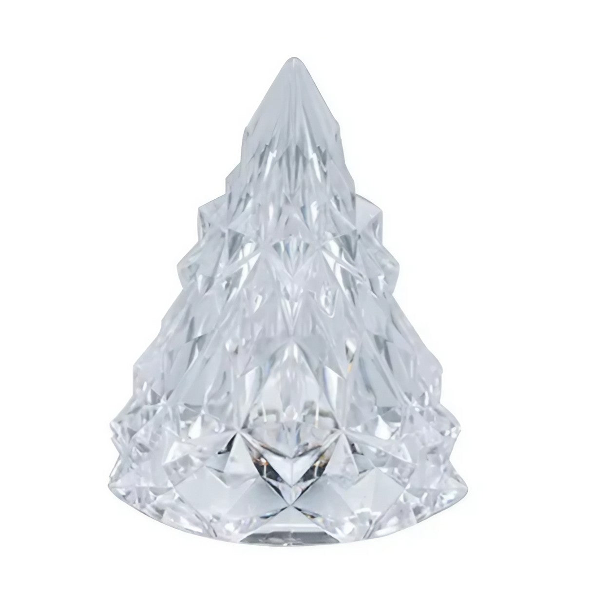 Lampa de Veghe, Flippy, Model IceBerg, Lumina Calda, cu Baterii, Transparenta, 6.5x8 cm