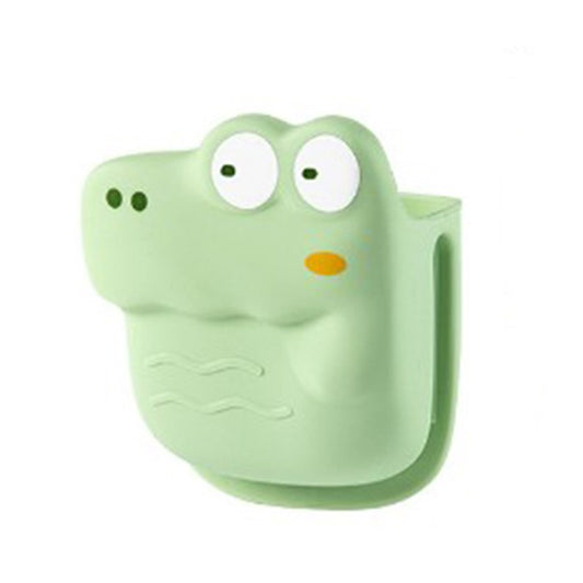 Manusa din Silicon pentru Cuptor, Flippy, Anti-Alunecare, pentru Capace, Oale, Tigai, de Uz Casnic, Rezistent la Temperaturi Inalte, Model Animat, 10x12 cm, Verde