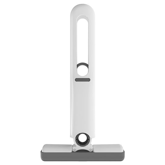 Mop de Mana Flippy, Mini-Portabil, cu Sistem de Stoarcere, Dispozitiv de Curatat Manual, cu Burete Absorbant, din PVA, 29.5 x 15.5 cm, 2 Rezerve, Alb