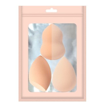 Set Buretei Machiaj, Flippy, Premium, nude, 3 bucati