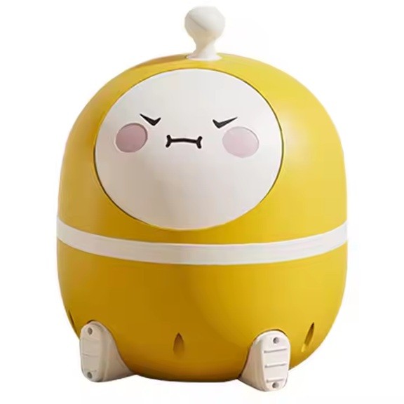 Olita 2in1, Flippy, Model Ou, cu Reductor WC, din Plastic, cu Muzica si Lumini, 29 x 29 x 22 cm, Galben