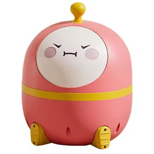 Olita 2in1, Flippy, Model Ou, cu Reductor WC, din Plastic, cu Muzica si Lumini, 29 x 29 x 22 cm, Roz