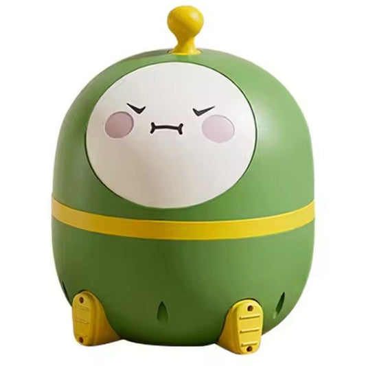 Olita 2in1, Flippy, Model Ou, cu Reductor WC, din Plastic, cu Muzica si Lumini, 29 x 29 x 22 cm, Verde