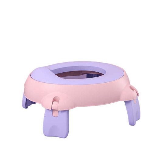 Olita Portabila, Flippy, pentru Calatorii, Confectionata din Spuma PU, 1-6 ani, 34x32x17 cm, Roz/Mov