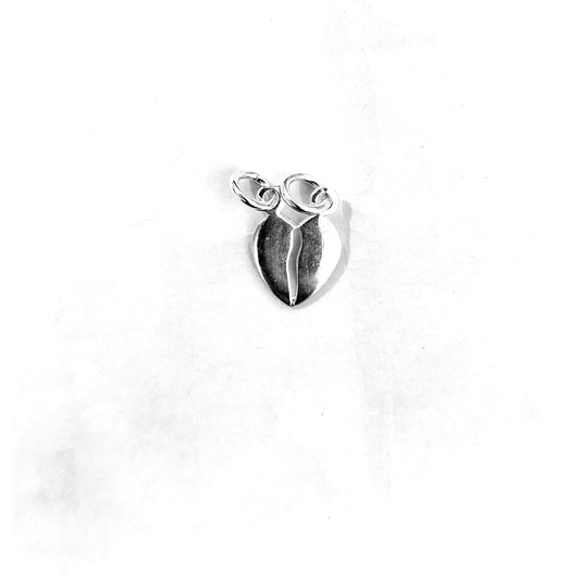 Pandantiv din Argint 925 Inima Doua Jumatati, Jolie Silver, 1.1g, 1 cm x 1 cm