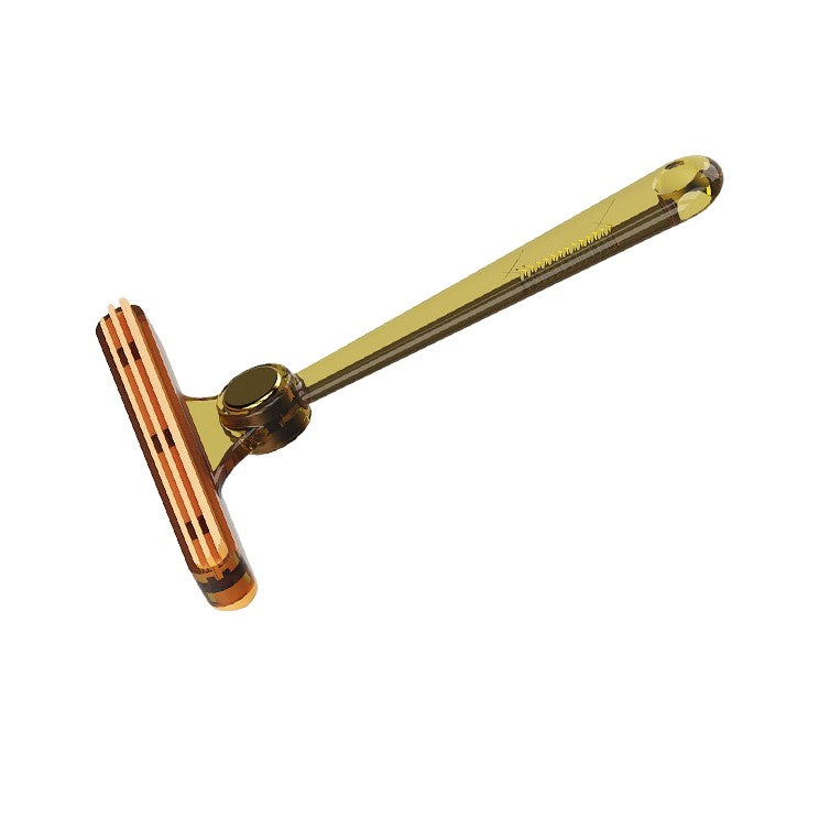 Perie de Indepartare a Scamelor, Flippy, pentru Haine si Par de Animale, cu Doua Fete, Manual, Multifunctional, 12x14.5 cm, Accesoriu pentru Casa, Portocaliu