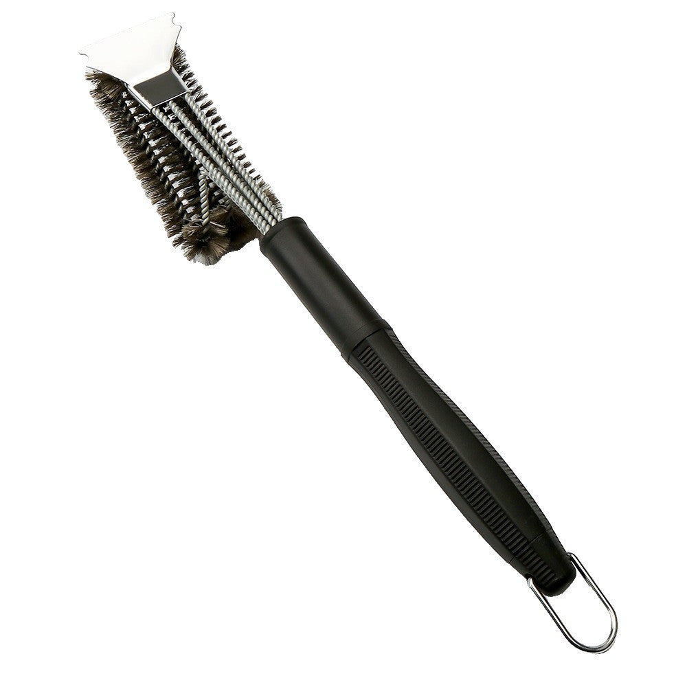 Perie de Sarma pentru Gratar, Flippy, Maner 45 cm, din Otel inoxidabil, 45X7X10,  Negru