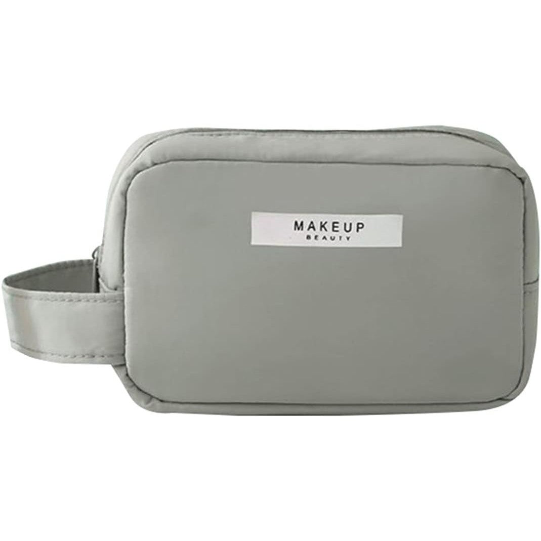 Portfard, Flippy, cu Maner, Material Impermeabil, pentru Cosmetice, 16 x 11 x 7 cm, Verde