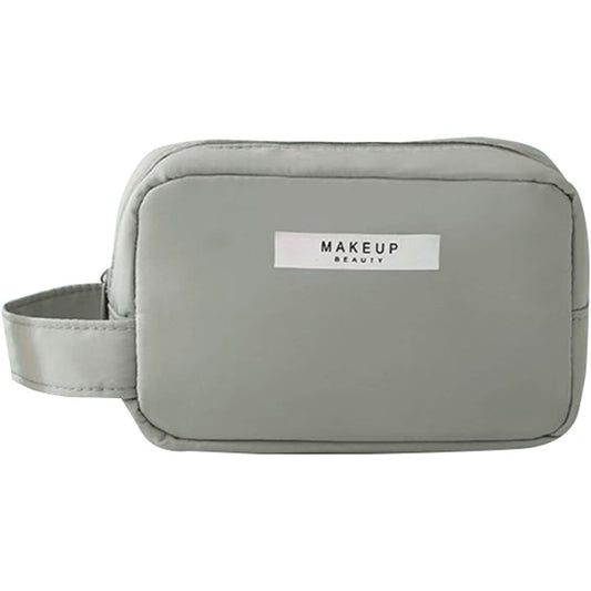 Portfard, Flippy, cu Maner, Material Impermeabil, pentru Cosmetice, 16 x 11 x 7 cm, Verde