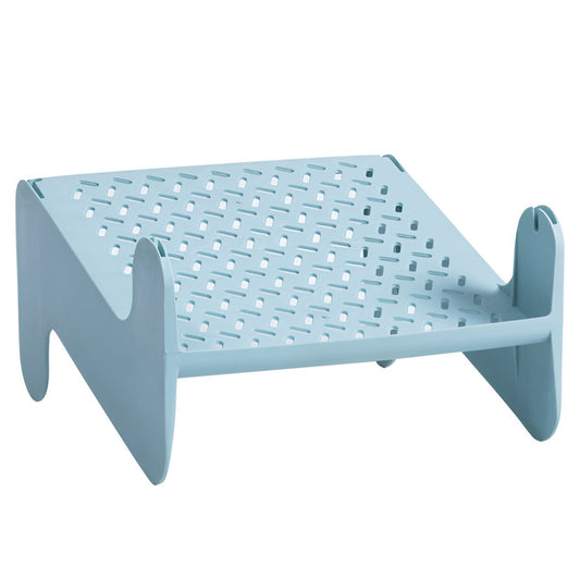 Suport pentru Pantofi, Flippy, cu Doua Straturi, Organizator, Antiderapant și Durabil, 26x24.8x16 cm, Albastru