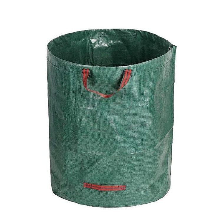 Sac de Colectare a Frunzelor, Flippy, Cos Sac pentru Gradina, Sac de Depozitare a Frunzelor, 45 x 76 cm, 120 l, Verde