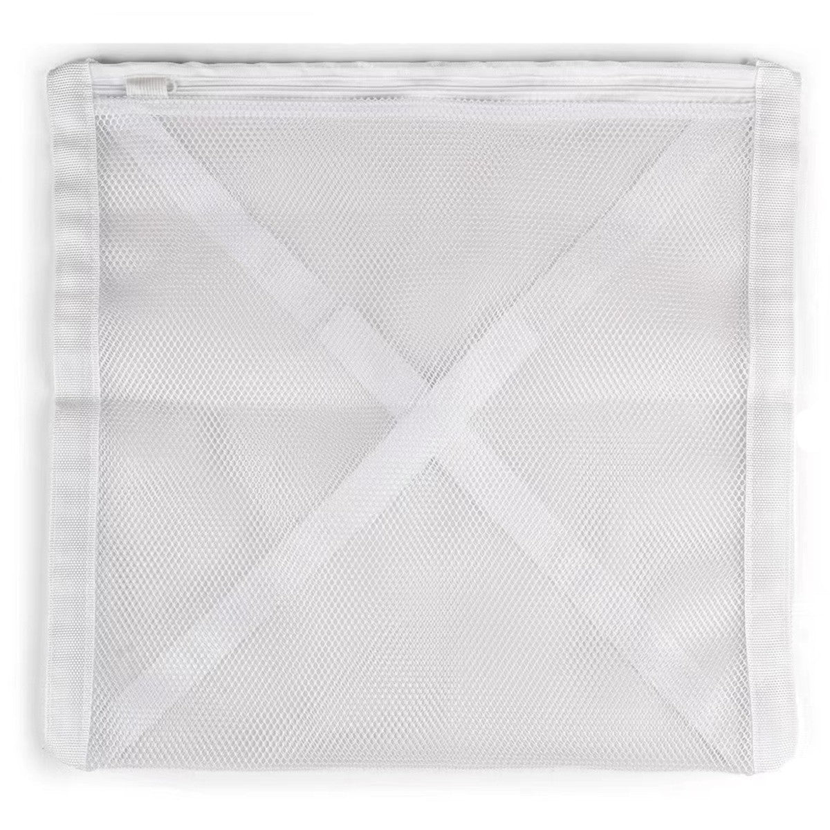 Sac pentru Spalare Incaltaminte, Flippy, Dimensiuni Mari, pentru Masina de Spalat, 40x40x1 cm, Alb