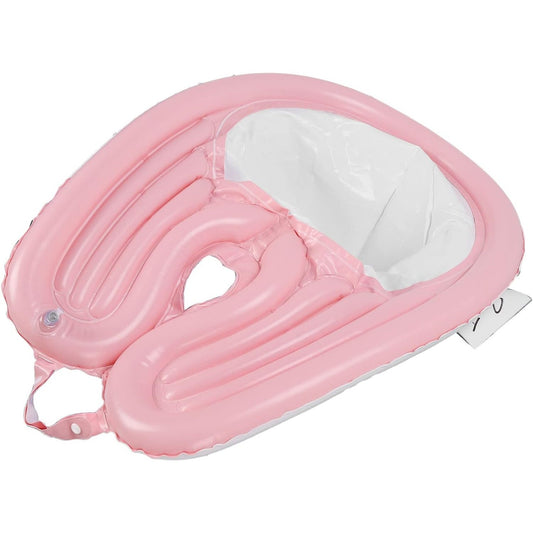 Set Gonflabil pentru Spalat pe Cap, Flippy, pentru Copii, Femei Insarcinate si Varstnici, 81 x 60 x 38 cm, Ajustabil, Roz