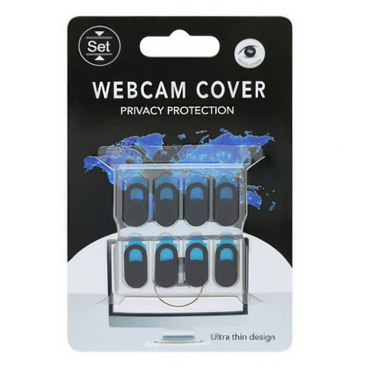 Set protectii camera, Flippy, 8 buc, negru