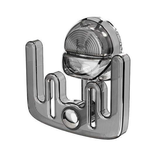 Suport pentru Incaltamintea de Casa, Flippy, fara Perforare, Montare pe Perete, Prindere Adeziva, 11.6x11x4.8cm, Gri Transparent