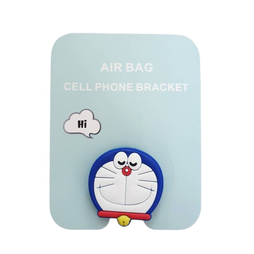 Suport pentru Telefon, Flippy, Stand cu Adeziv pentru Telefon, Model Animat 21, Blue Cat, Albastru