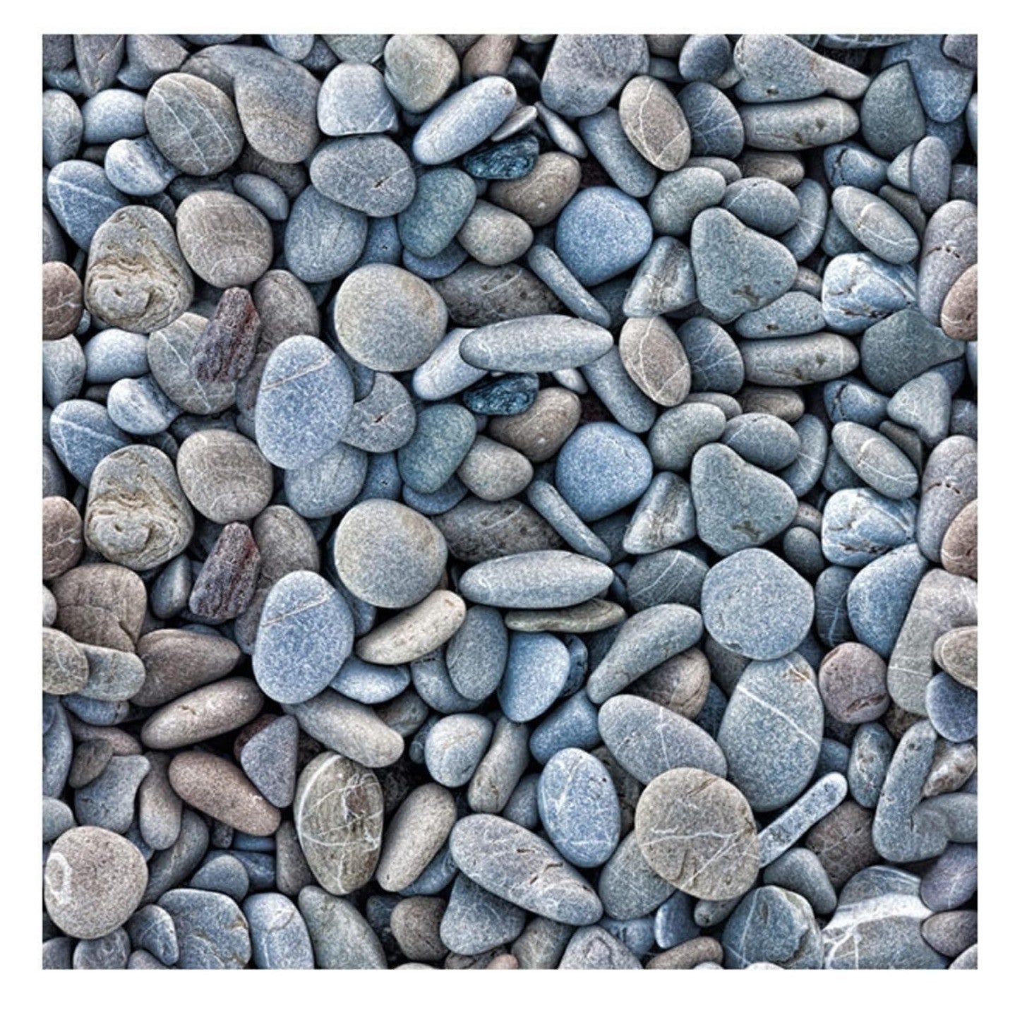 Set 10 x Placi Tapet Autocolant 3D cu Imitatie de Pietre Mici, pentru Perete Bucatarie Sufragerie, Usor de Curatat, Rezistent la Apa, Autoadeziv, 30x30 cm, Gri