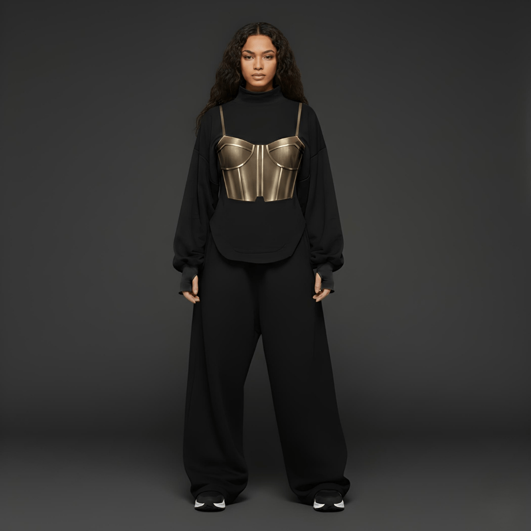 Trening Black Power Set -  Corset Sculptural