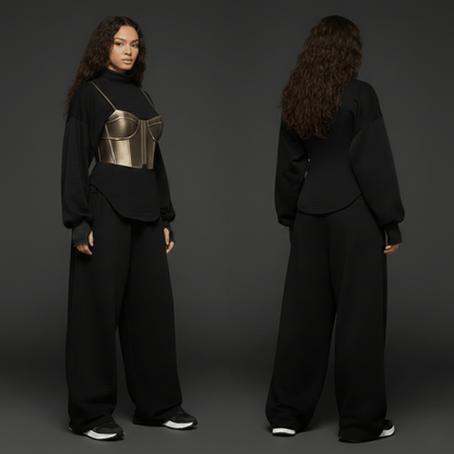 Trening Black Power Set -  Corset Sculptural