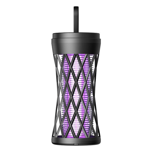 Lampa Anti-Insecte, Flippy, Lumina UV, Electrica, Incarcare USB, 5V, 1A, Silentioasa, 12 x 6 m, Negru