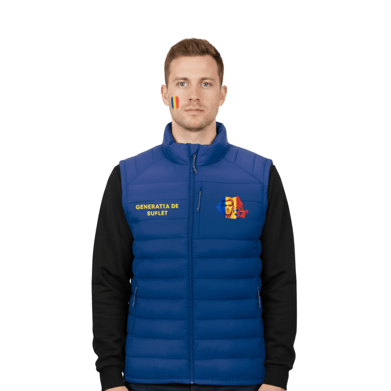 Vestă România – Fan Edition Premium (Ediție Limitată Tricolor) 2025/2026