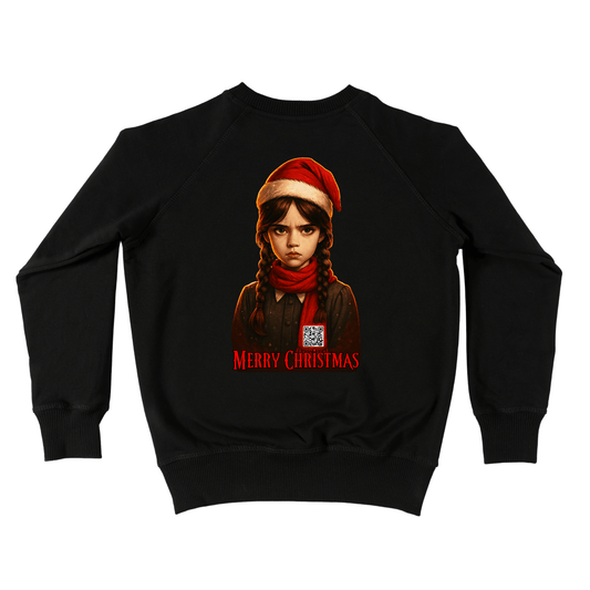 Bluza Wednesday Christmas + QR Interactiv