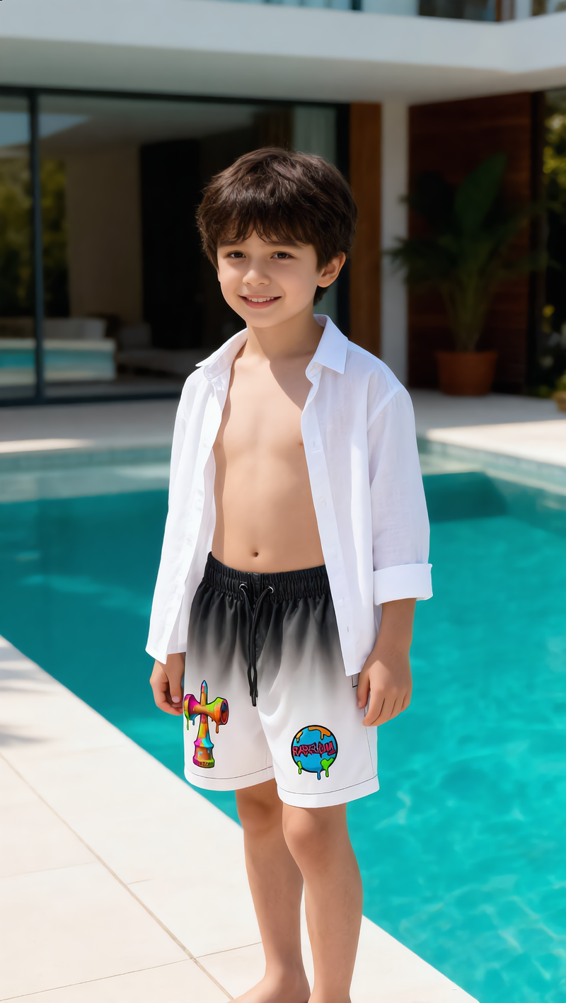 Pantaloni de baie Kendama pentru copii – Rabelium Summer Edition